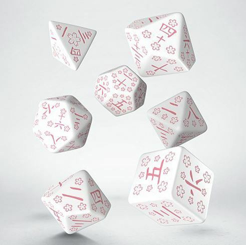 Japanese Dice Set : Cherry Blossoms Petals